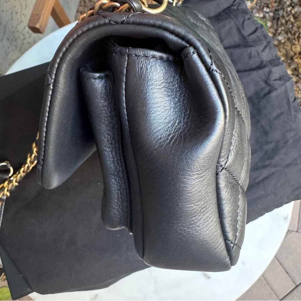 Chanel Quilted Leather Mini Business Affinity Flap Crossbody - Picture 9 of 15